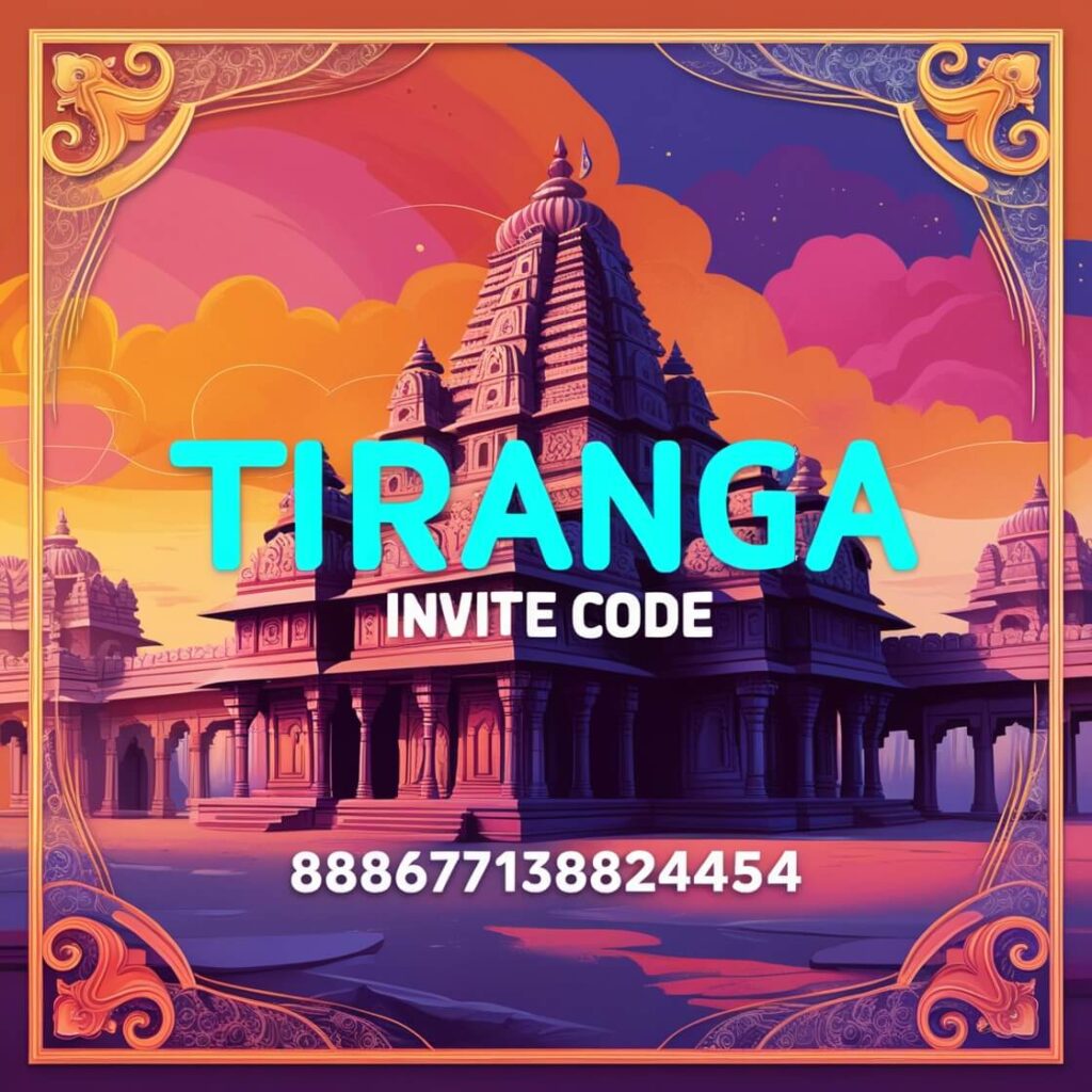 TIRANGA INVITE CODE